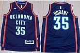 Oklahoma City Thunder #35 Kevin Durant Black New Fashion Stitched NBA Jersey,baseball caps,new era cap wholesale,wholesale hats